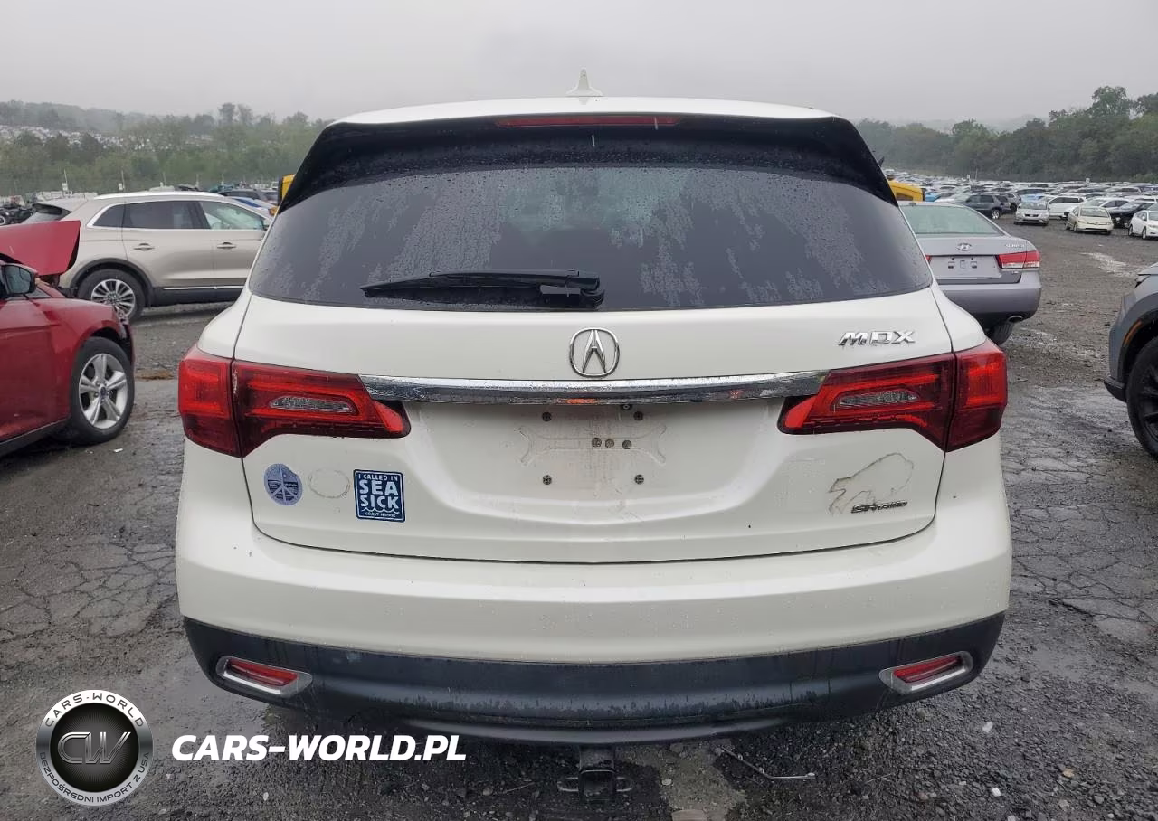 2014 Acura Mdx Technology VIN:5FRYD4H4XEB050062 - 6