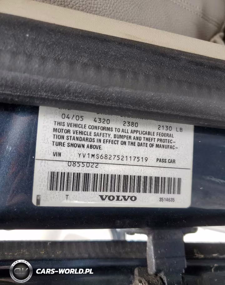 2005 Volvo S40 T5 VIN:YV1MS682752117519 - 12
