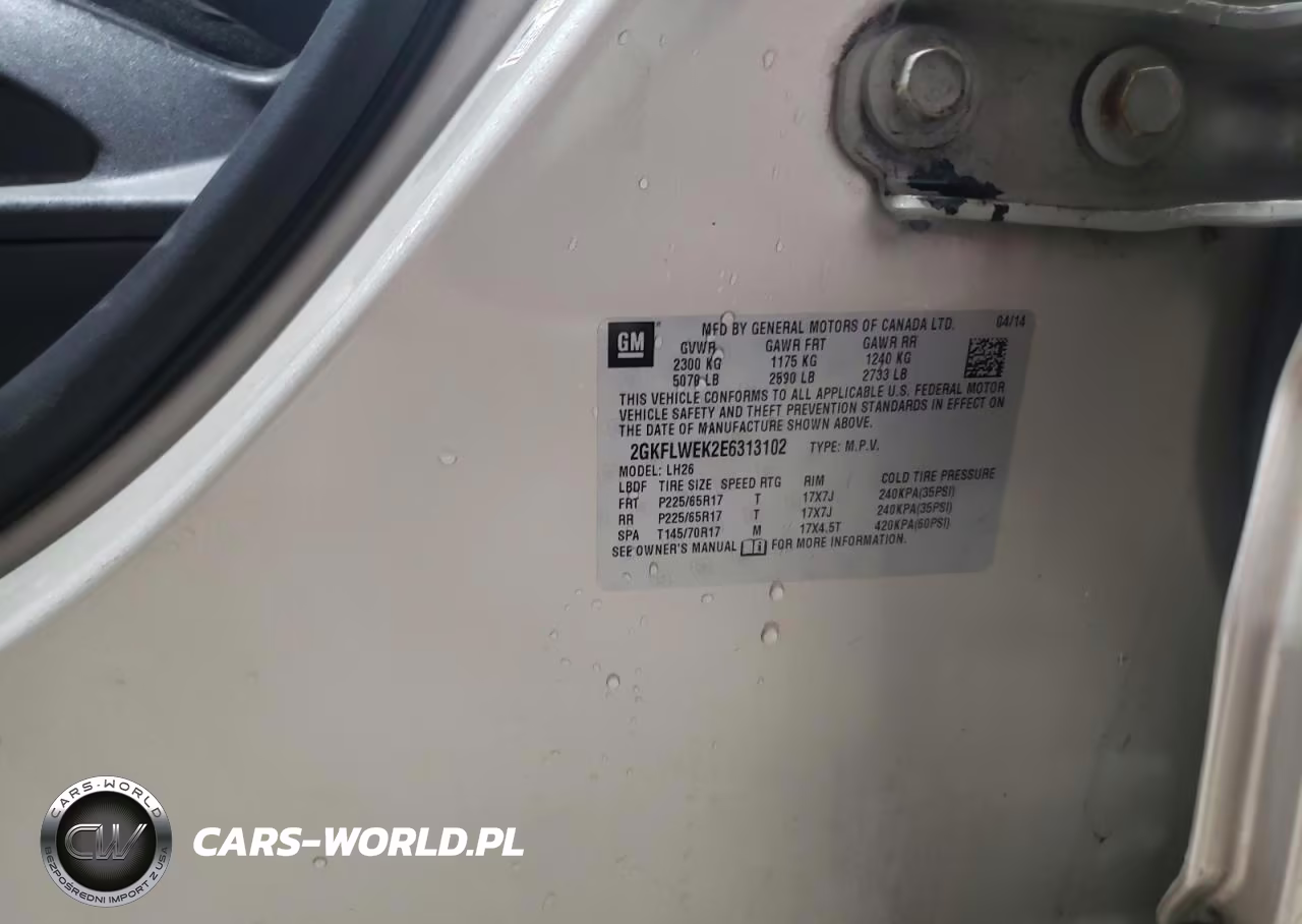 2014 GMC Terrain Sle VIN:2GKFLWEK2E6313102 - 13