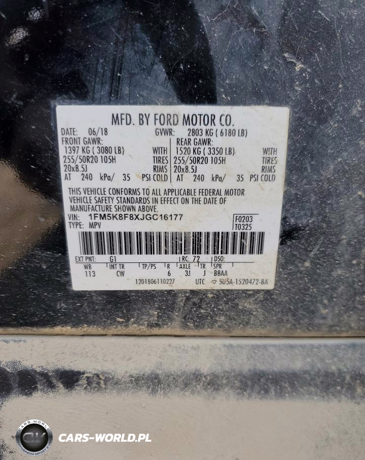 2018 Ford Explorer Limited VIN:1FM5K8F8XJGC16177 - 14