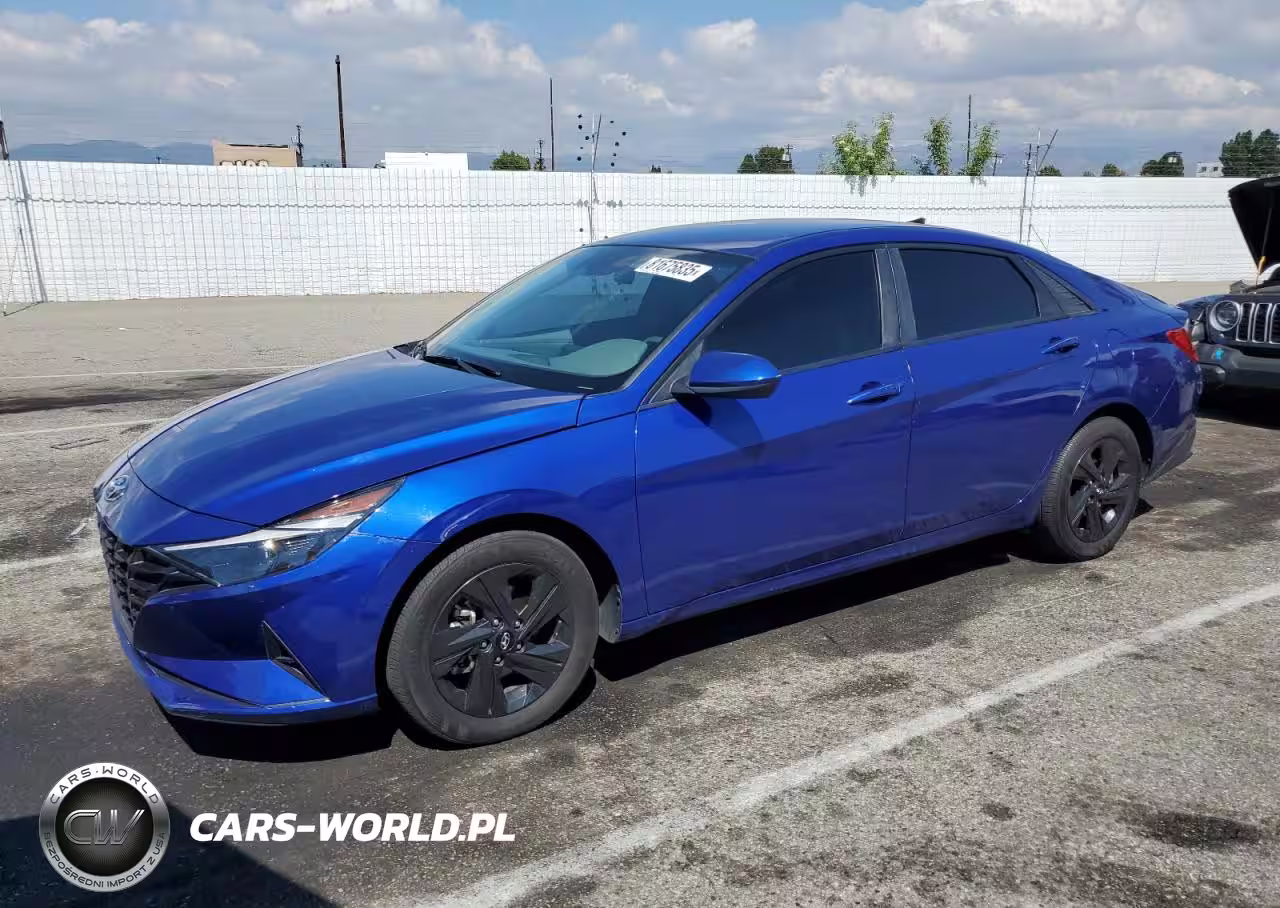 2023 Hyundai Elantra Blue