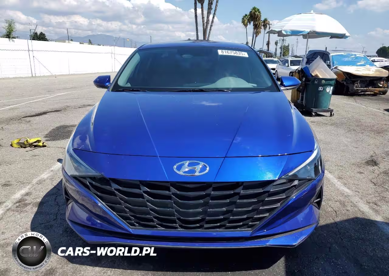 2023 Hyundai Elantra Blue VIN:KMHLM4AJ3PU075516 - 5