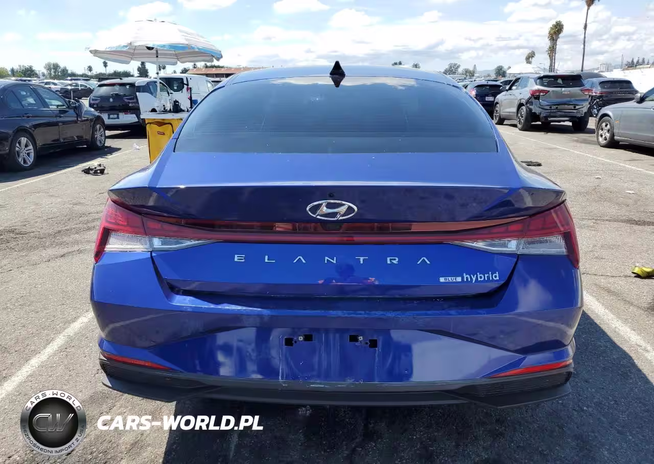 2023 Hyundai Elantra Blue VIN:KMHLM4AJ3PU075516 - 6
