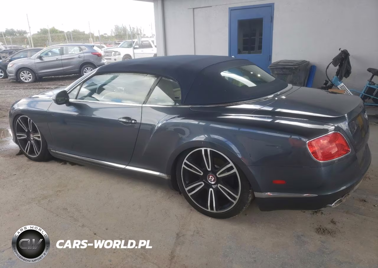 2014 Bentley Continental Gtc V8 VIN:SCBGT3ZA3EC096069 - 2
