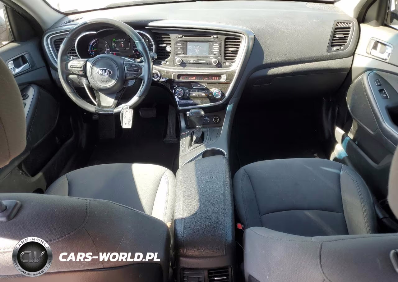 2015 Kia Optima Hybrid VIN:KNAGM4AD0F5089668 - 8