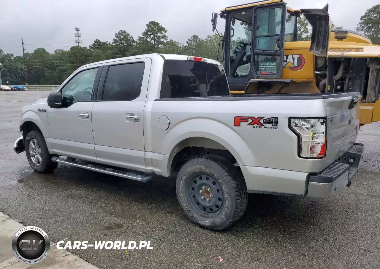 2019 Ford F150 Supercrew VIN:1FTEW1E52KFA38764 - 2