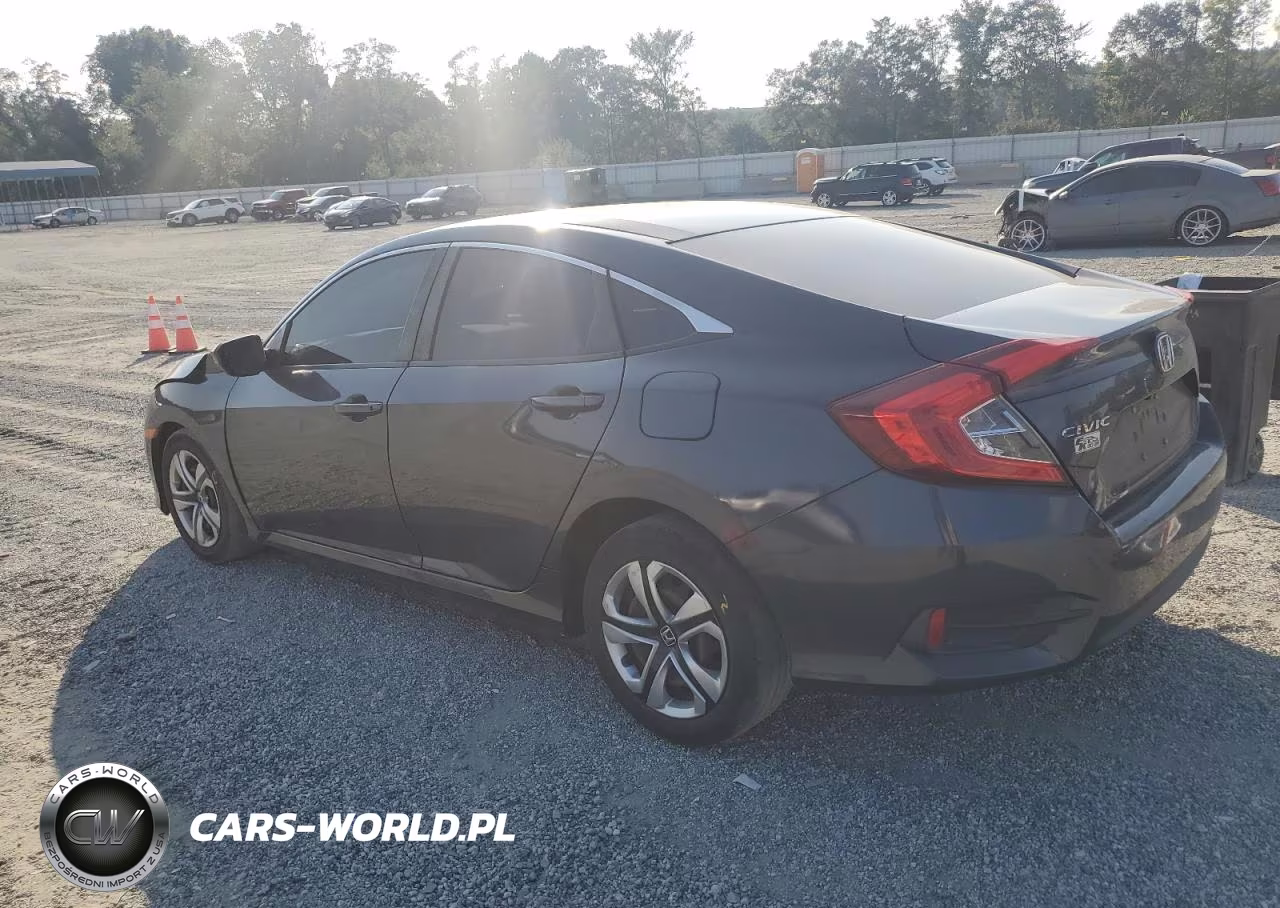 2017 Honda Civic Lx VIN:2HGFC2F52HH503702 - 2
