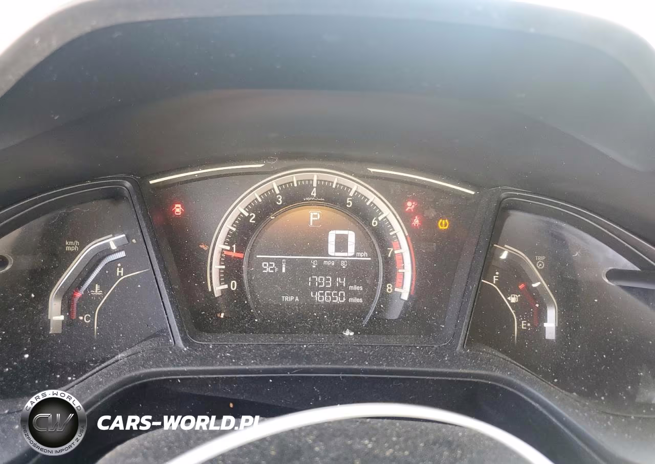 2017 Honda Civic Lx VIN:2HGFC2F52HH503702 - 9