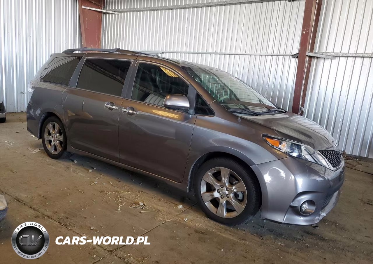 2014 Toyota Sienna Sport VIN:5TDXK3DC8ES442804 - 4