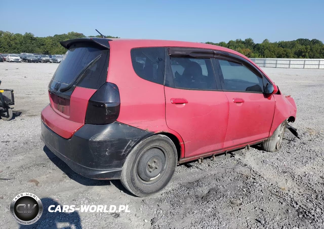 2008 Honda Fit Sport VIN:JHMGD38688S070602 - 3