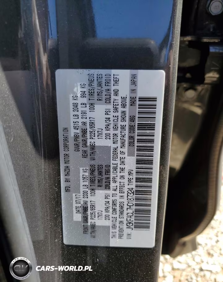 2017 Mazda Cx-5 Touring VIN:JM3KFACL7H0187324 - 13