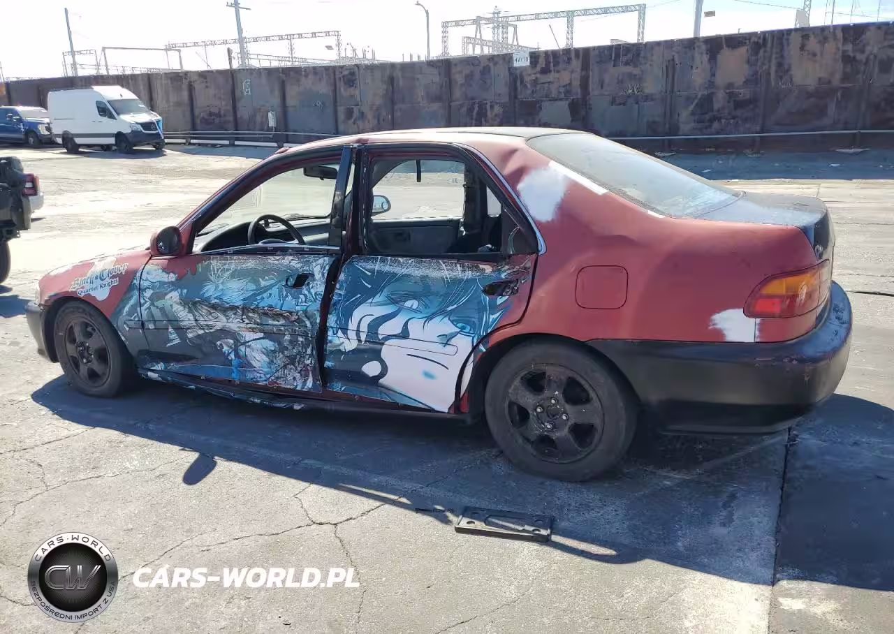 1995 Honda Civic Ex VIN:JHMEH959XSS004041 - 2