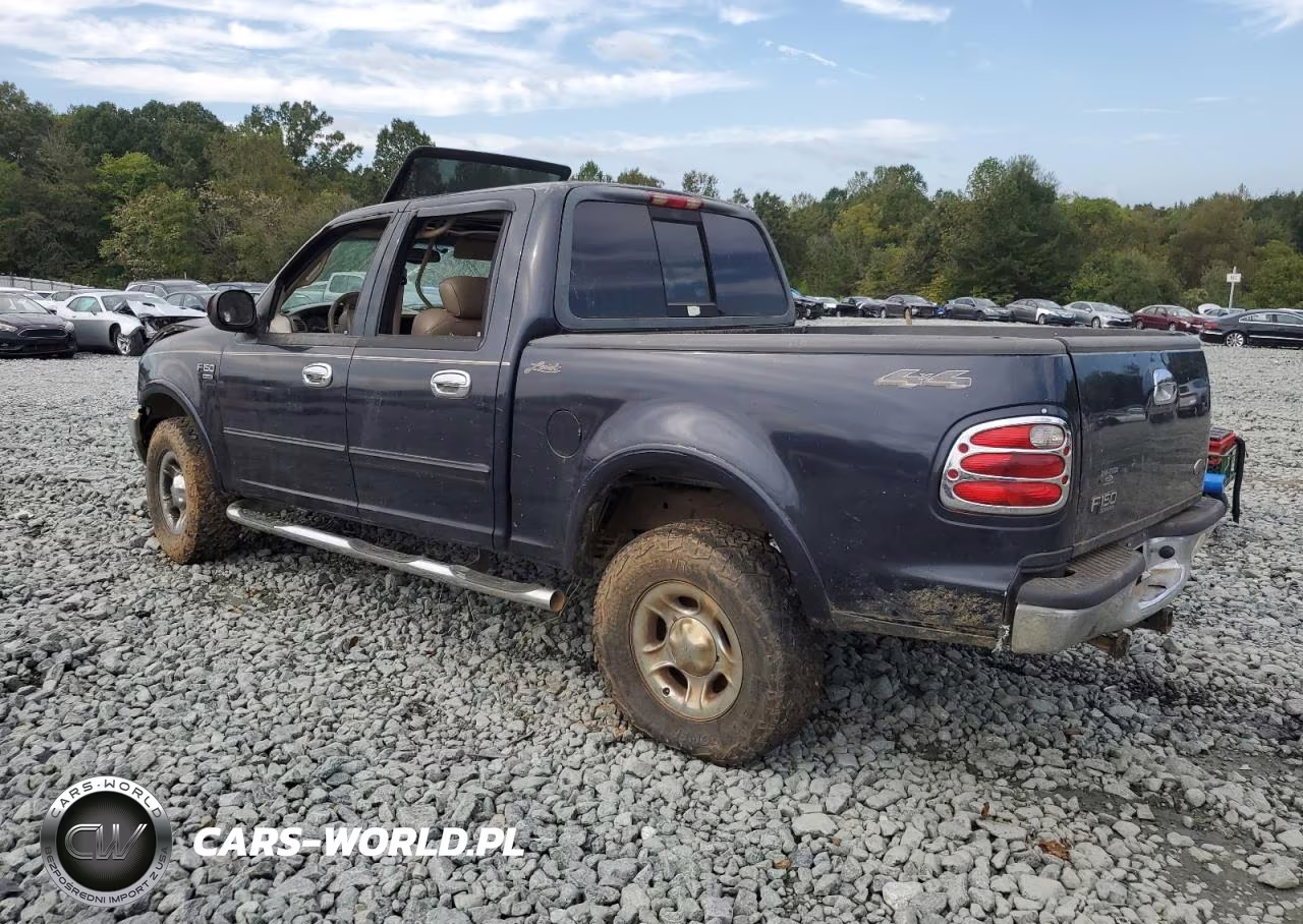 2001 Ford F150 Supercrew VIN:1FTRW08L91KC31862 - 2