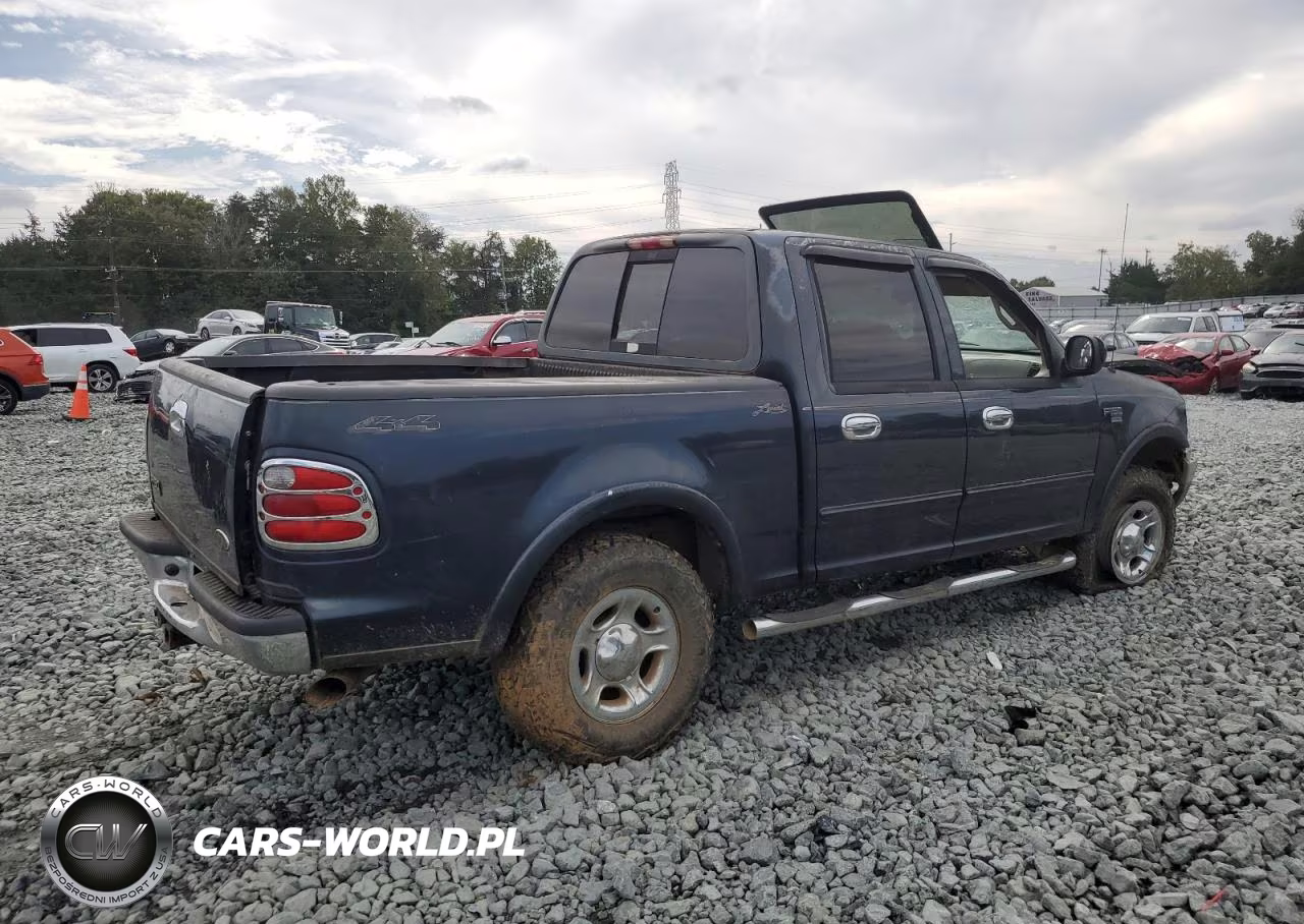 2001 Ford F150 Supercrew VIN:1FTRW08L91KC31862 - 3