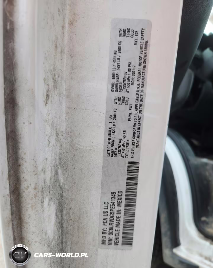 2023 Other Promaster Cargo Van 2500 159" VIN:3C6LRVDG5PE541349 - 13