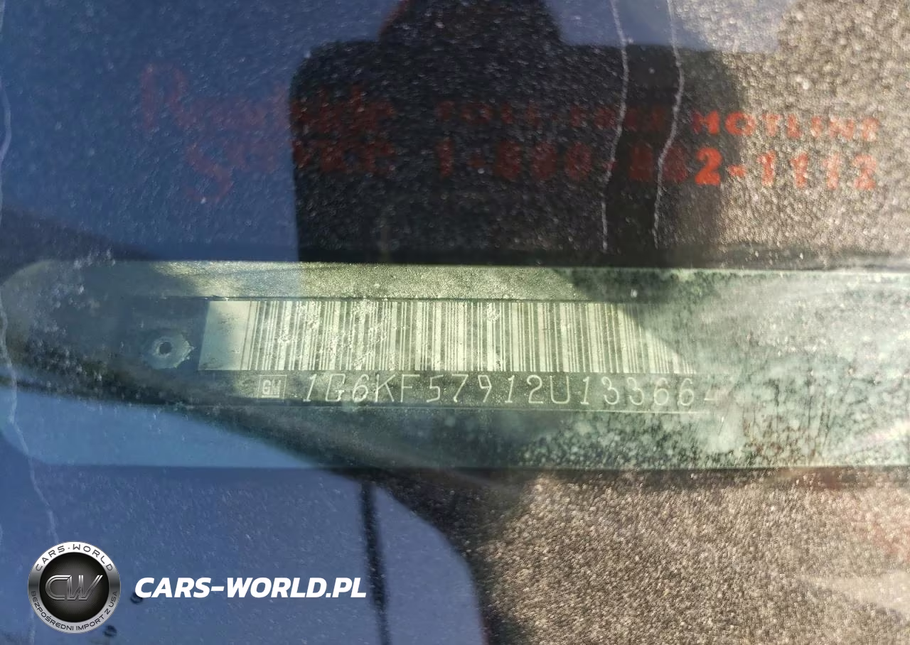 2002 Cadillac Deville Dts VIN:1G6KF57912U133664 - 12