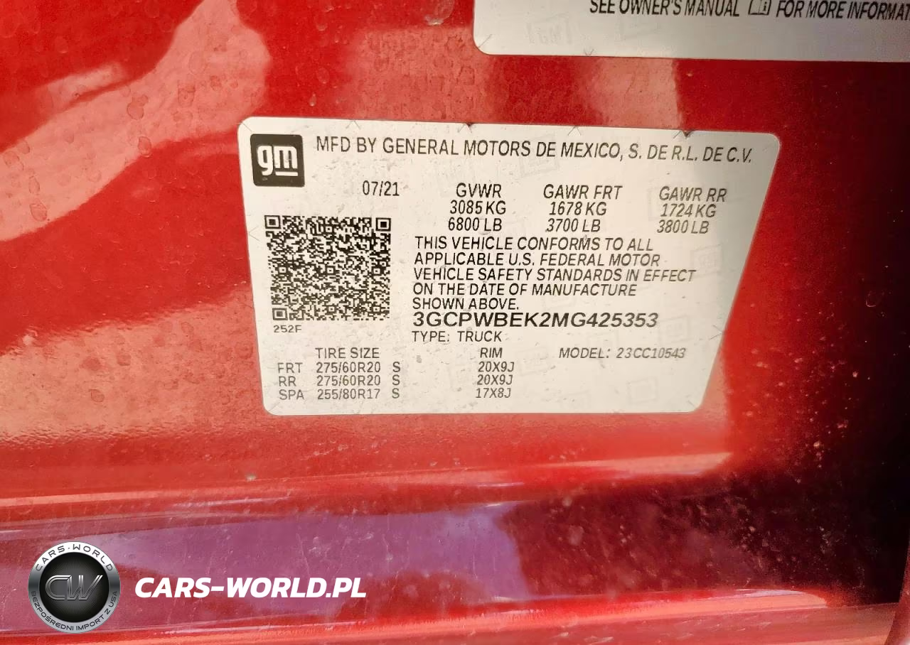 2021 Chevrolet Silverado C1500 Custom VIN:3GCPWBEK2MG425353 - 12