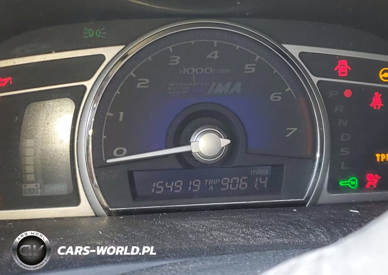 2008 Honda Civic Hybrid VIN:JHMFA36268S028059 - 9