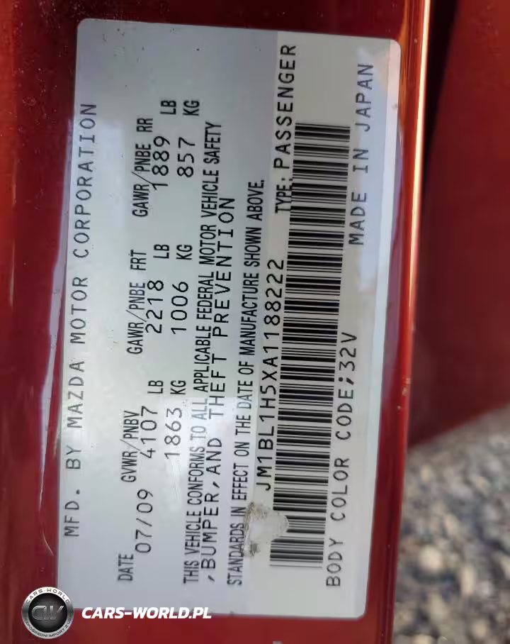 2010 Mazda 3 S VIN:JM1BL1H5XA1188222 - 12