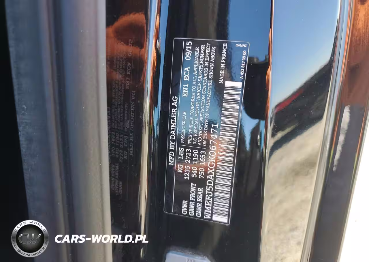 2016 Smart Fortwo VIN:WMEFJ5DAXGK067471 - 12