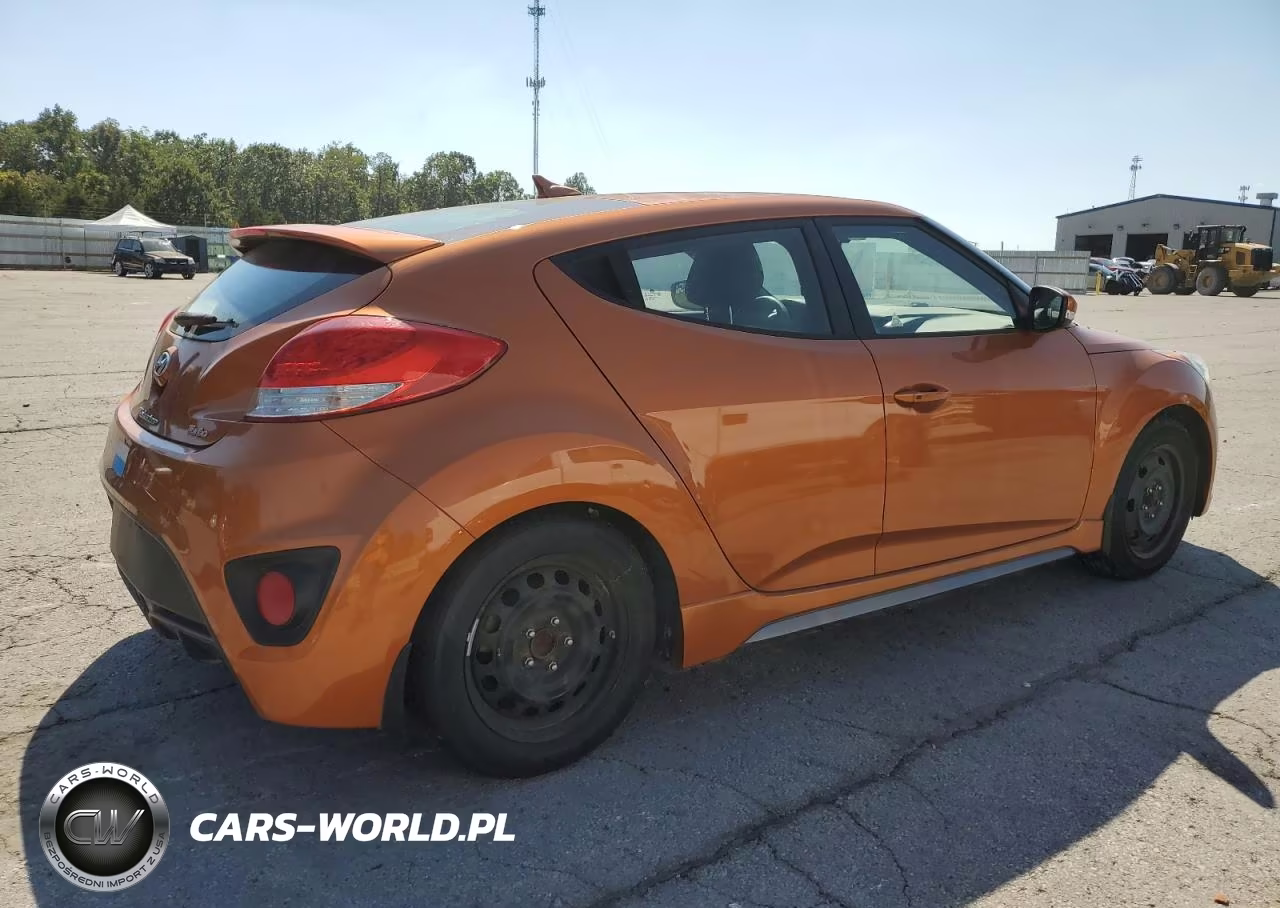 2016 Hyundai Veloster Turbo VIN:KMHTC6AE9GU257173 - 3
