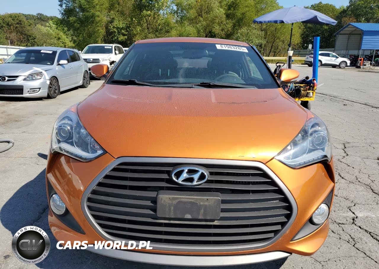 2016 Hyundai Veloster Turbo VIN:KMHTC6AE9GU257173 - 5