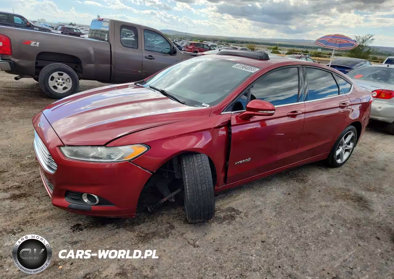 2013 Ford Fusion Se Hybrid