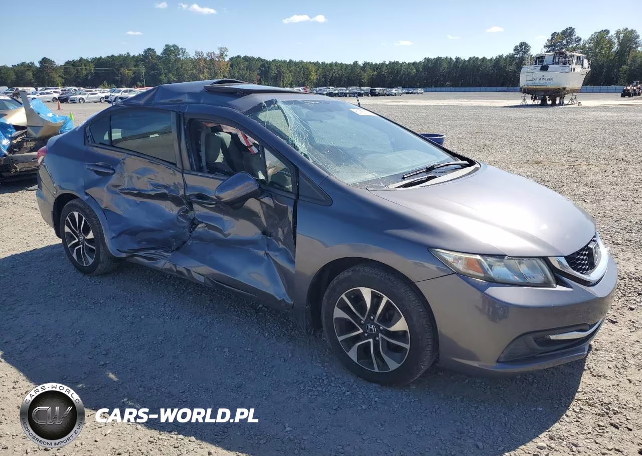 2015 Honda Civic Ex VIN:19XFB2F88FE034524 - 4