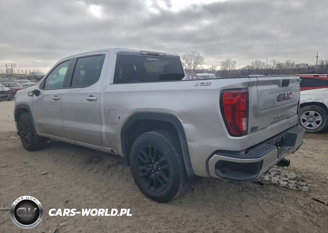 2021 GMC Sierra K1500 Elevation VIN:3GTU9CET3MG378181 - 2