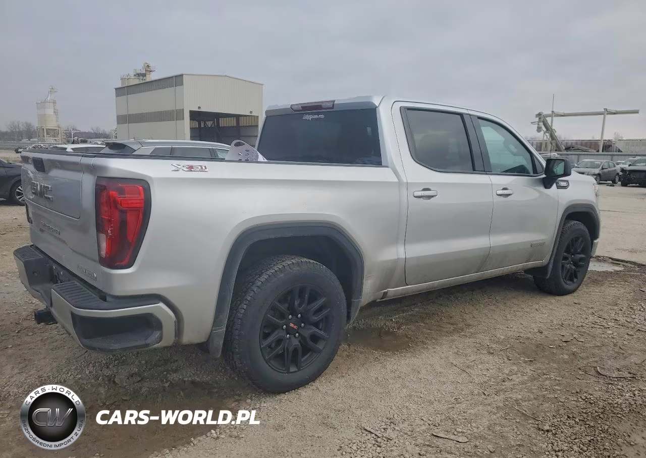 2021 GMC Sierra K1500 Elevation VIN:3GTU9CET3MG378181 - 3