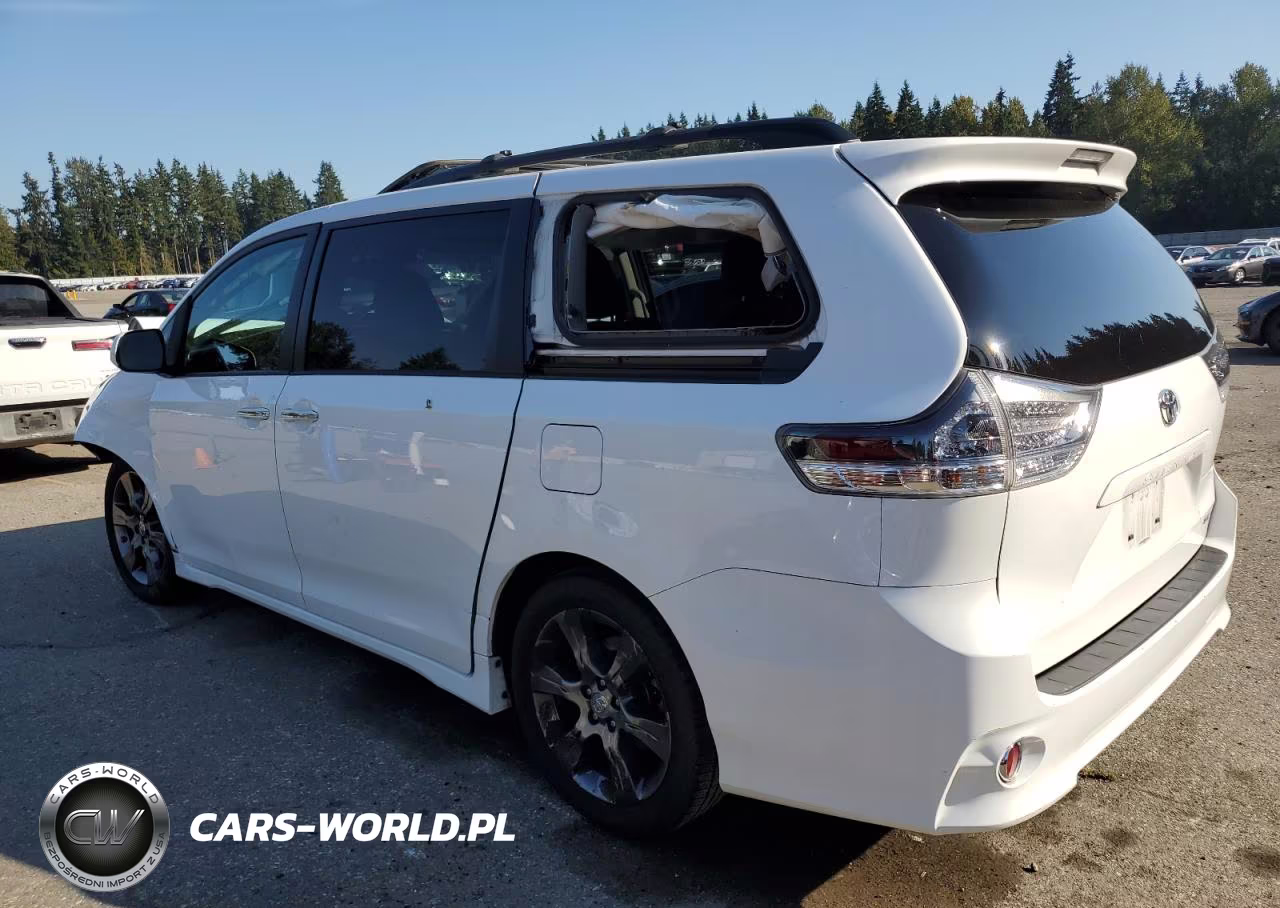 2016 Toyota Sienna Se VIN:5TDXK3DC8GS734374 - 2