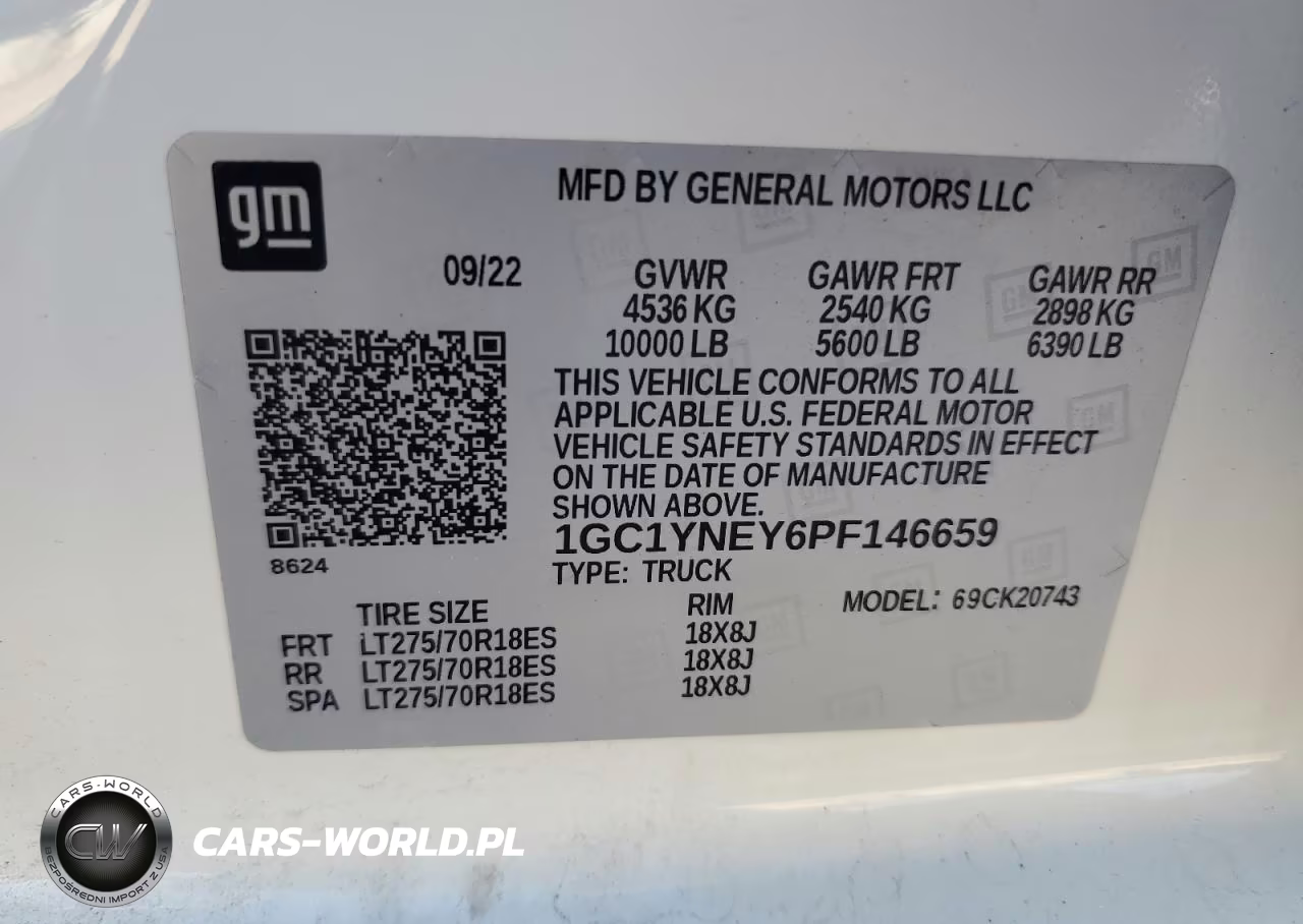 2023 Chevrolet Silverado K2500 Heavy Duty Lt VIN:1GC1YNEY6PF146659 - 13