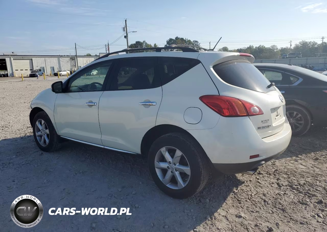 2009 Nissan Murano S VIN:JN8AZ18U69W008707 - 2