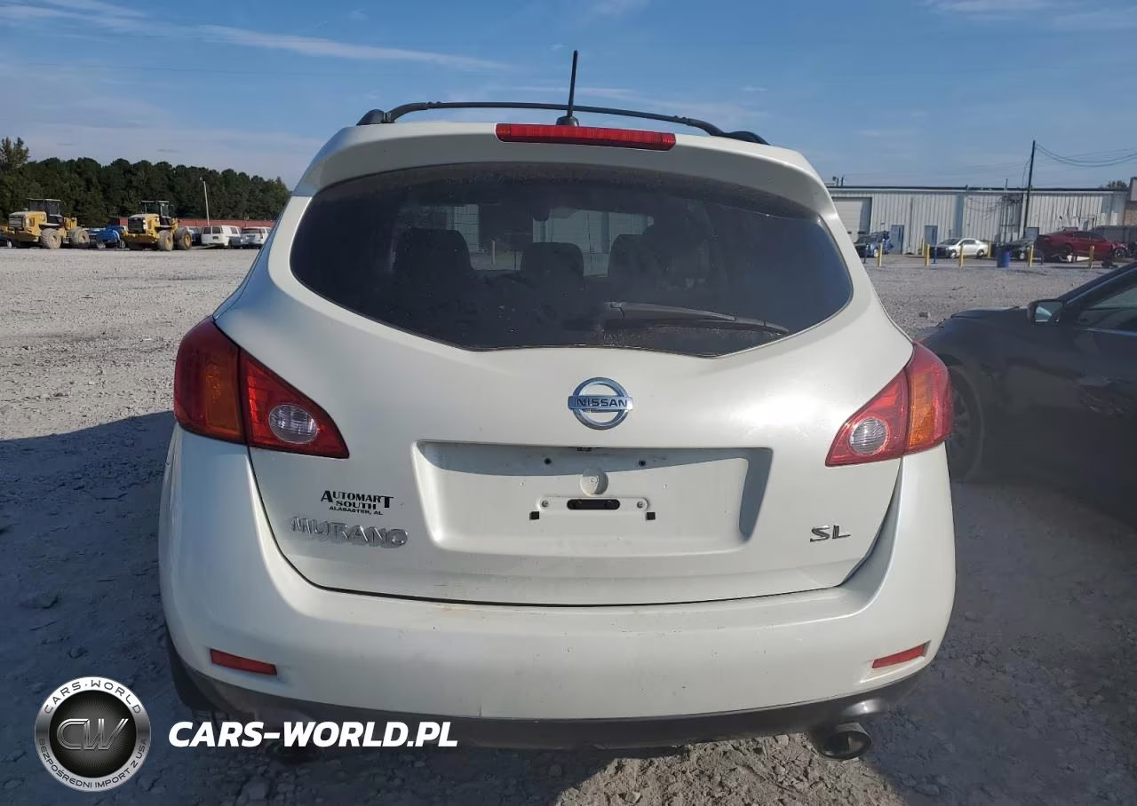 2009 Nissan Murano S VIN:JN8AZ18U69W008707 - 6