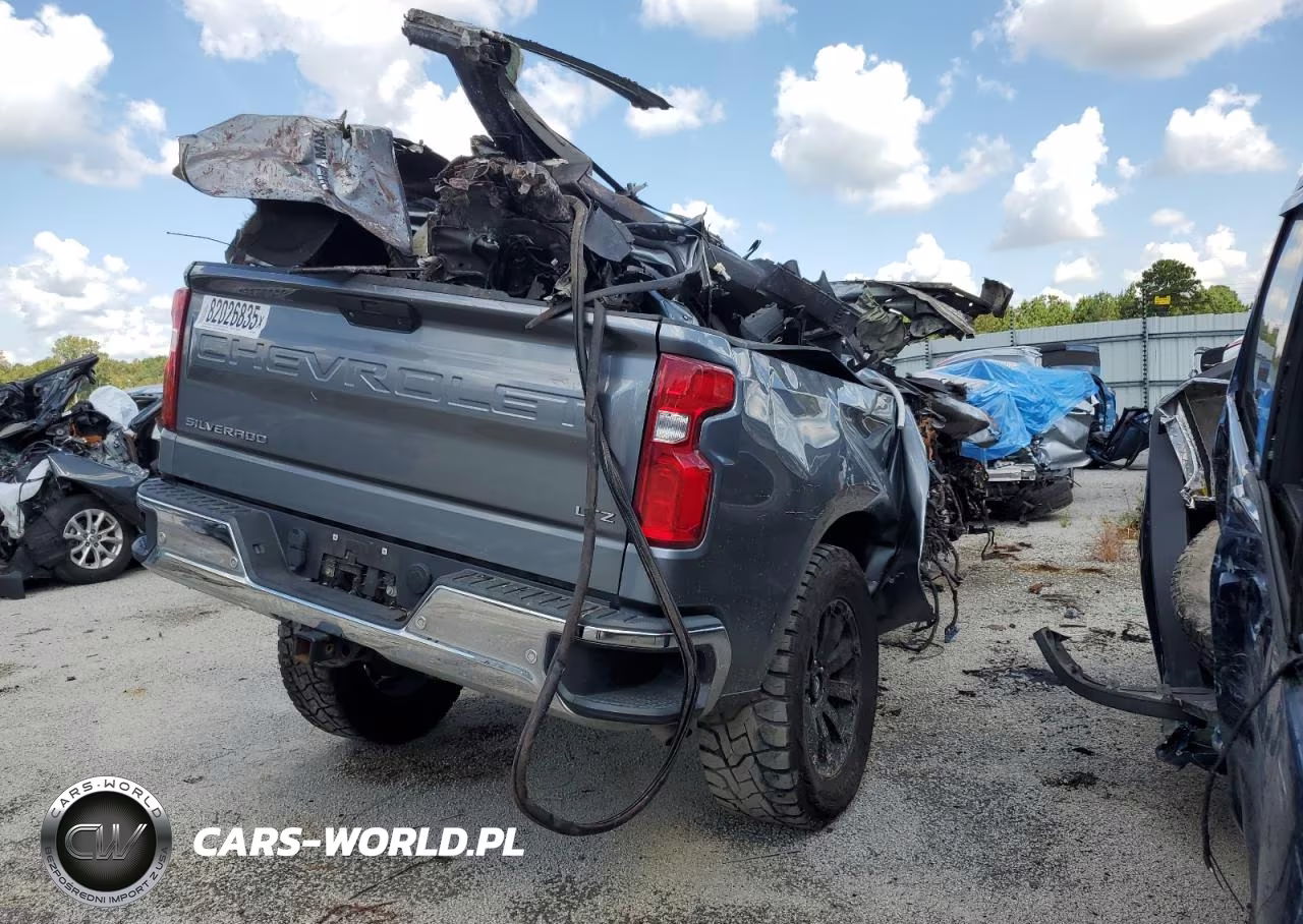 2020 Chevrolet Silverado K1500 Ltz VIN:3GCUYGET6LG145873 - 3