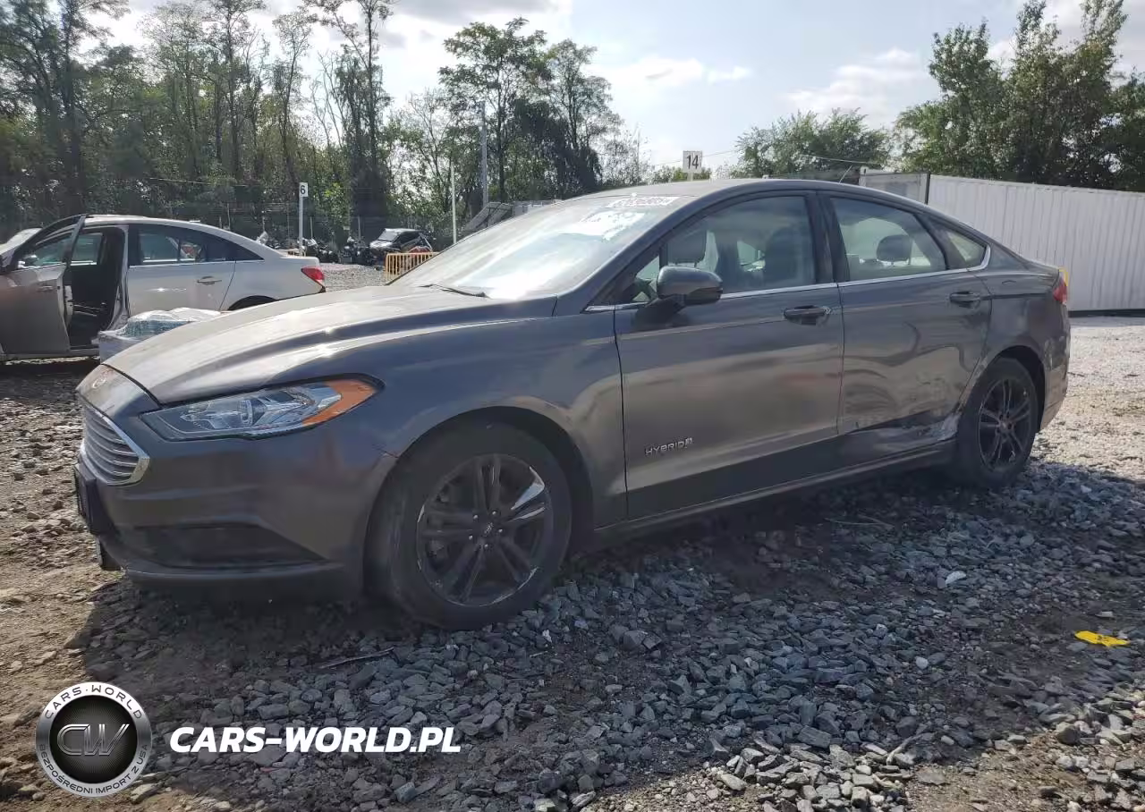 2018 Ford Fusion Se Hybrid