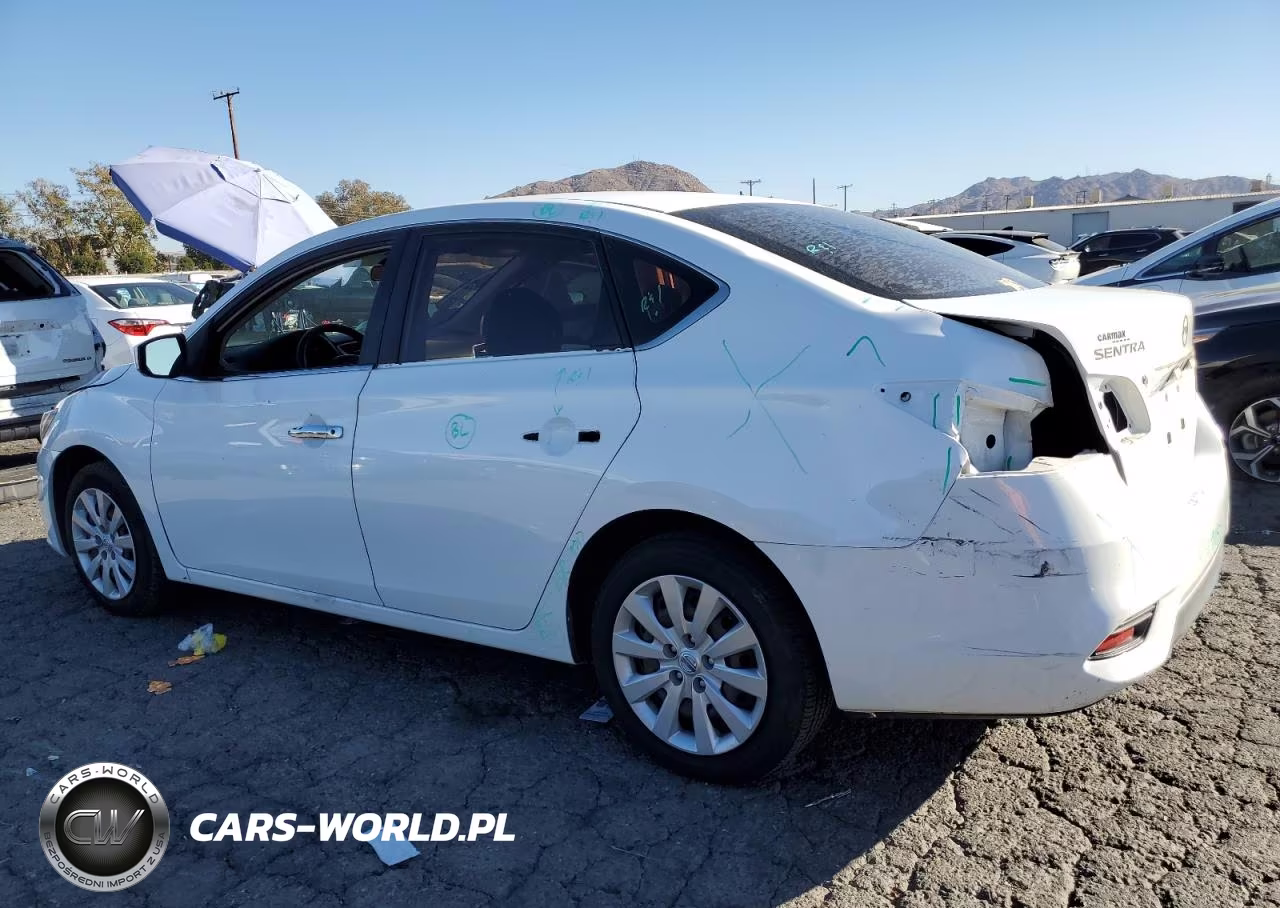2016 Nissan Sentra S VIN:3N1AB7AP2GY241421 - 2