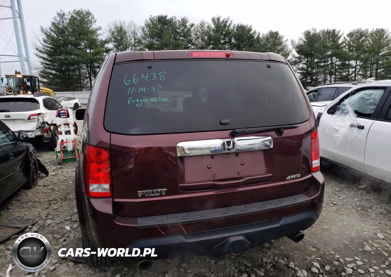 2012 Honda Pilot Exl VIN:5FNYF4H52CB043656 - 6