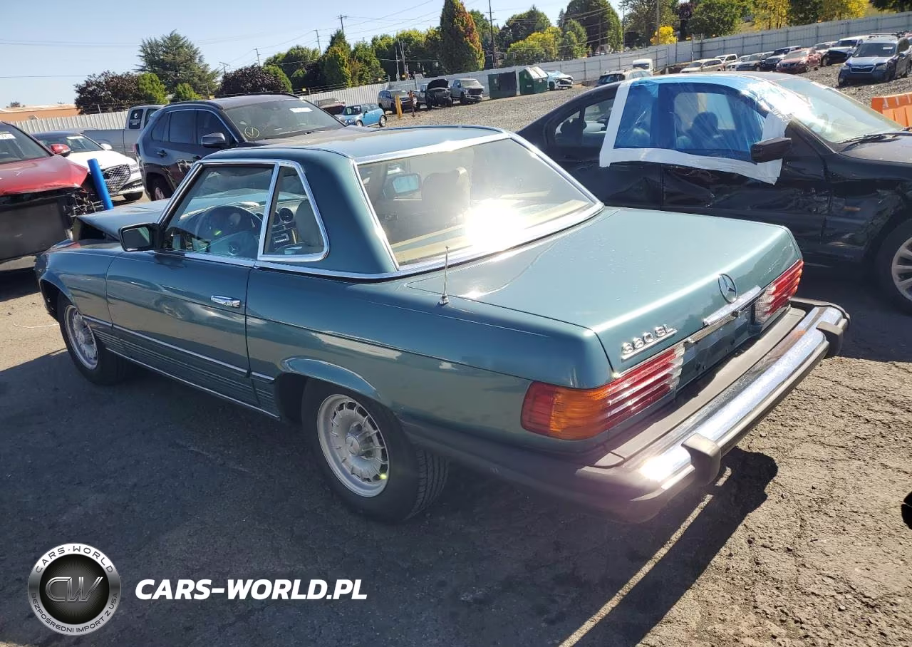 1983 Mercedes-Benz 380 Sl VIN:WDBBA45A0DB027495 - 2