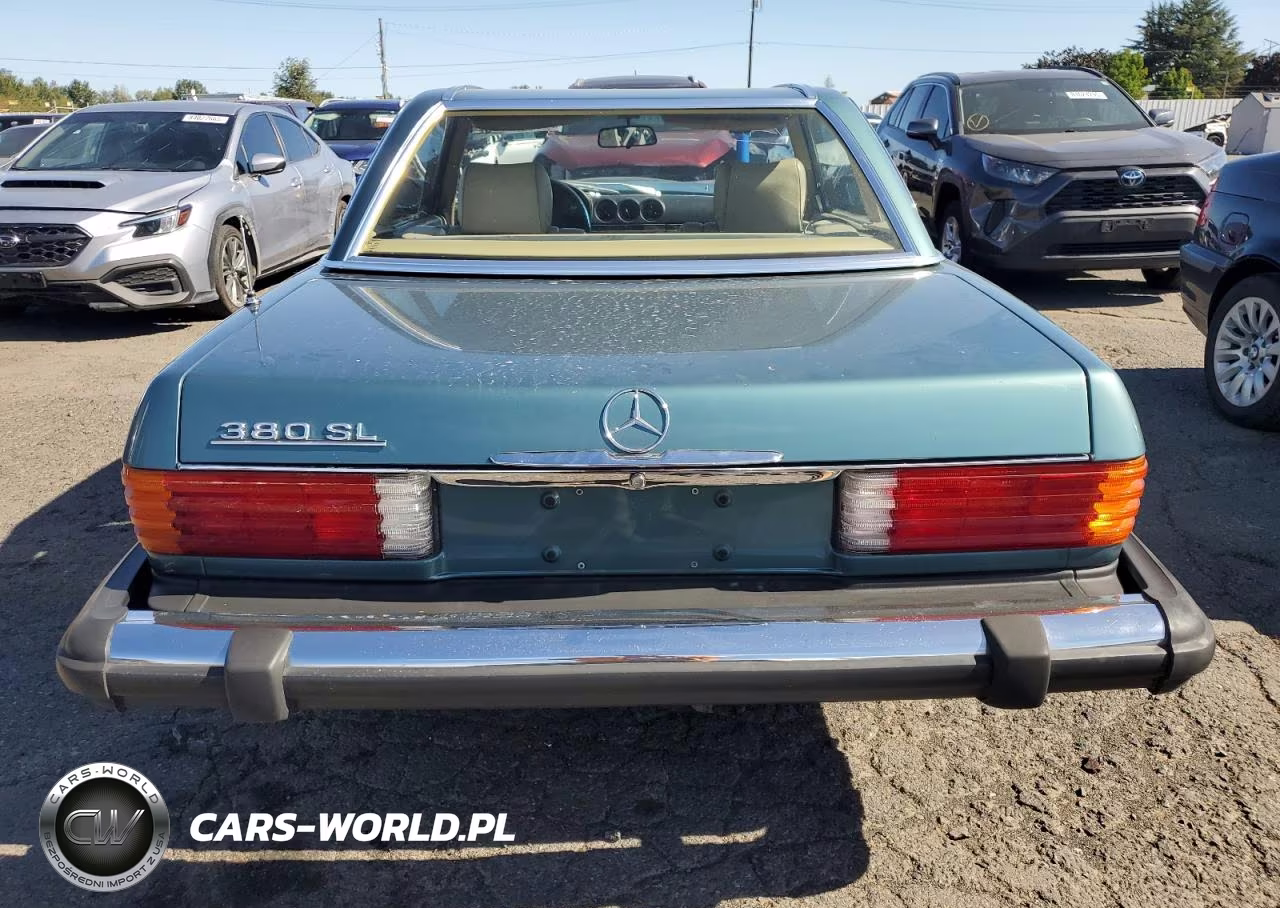 1983 Mercedes-Benz 380 Sl VIN:WDBBA45A0DB027495 - 6
