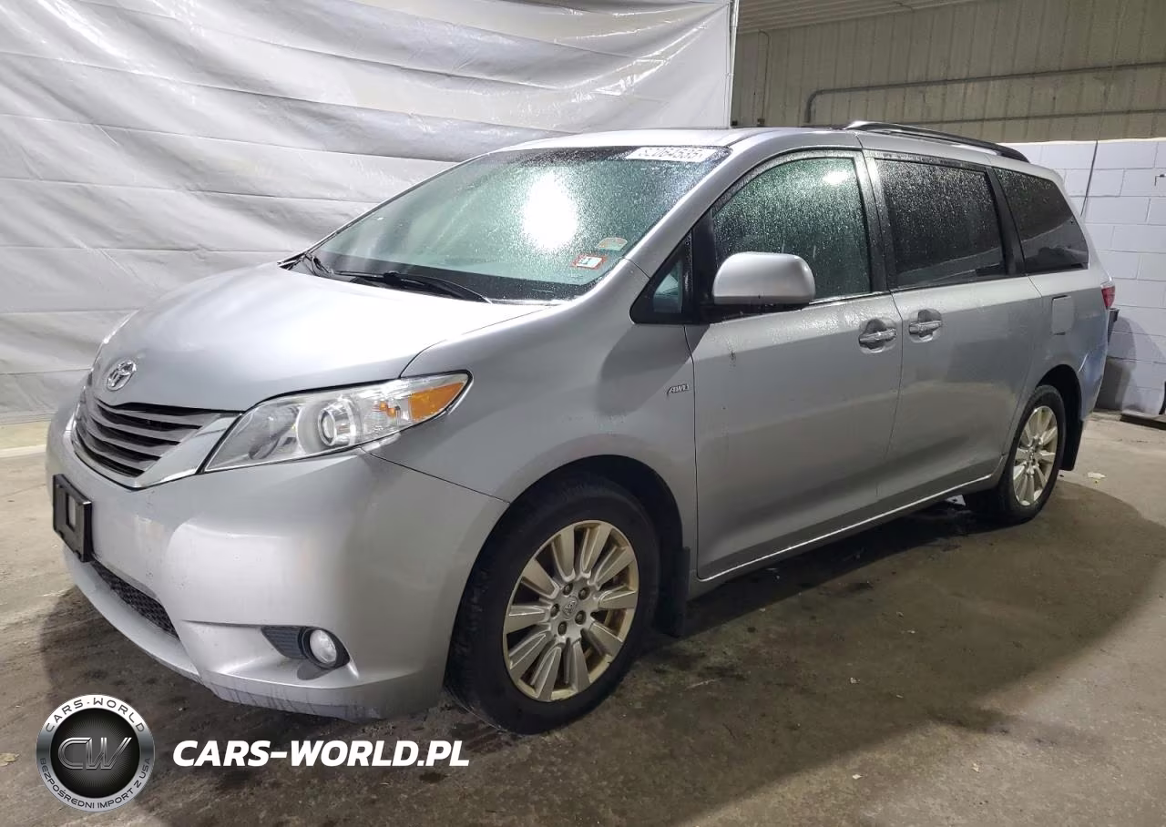 2017 Toyota Sienna Xle Premium 7-Passenger