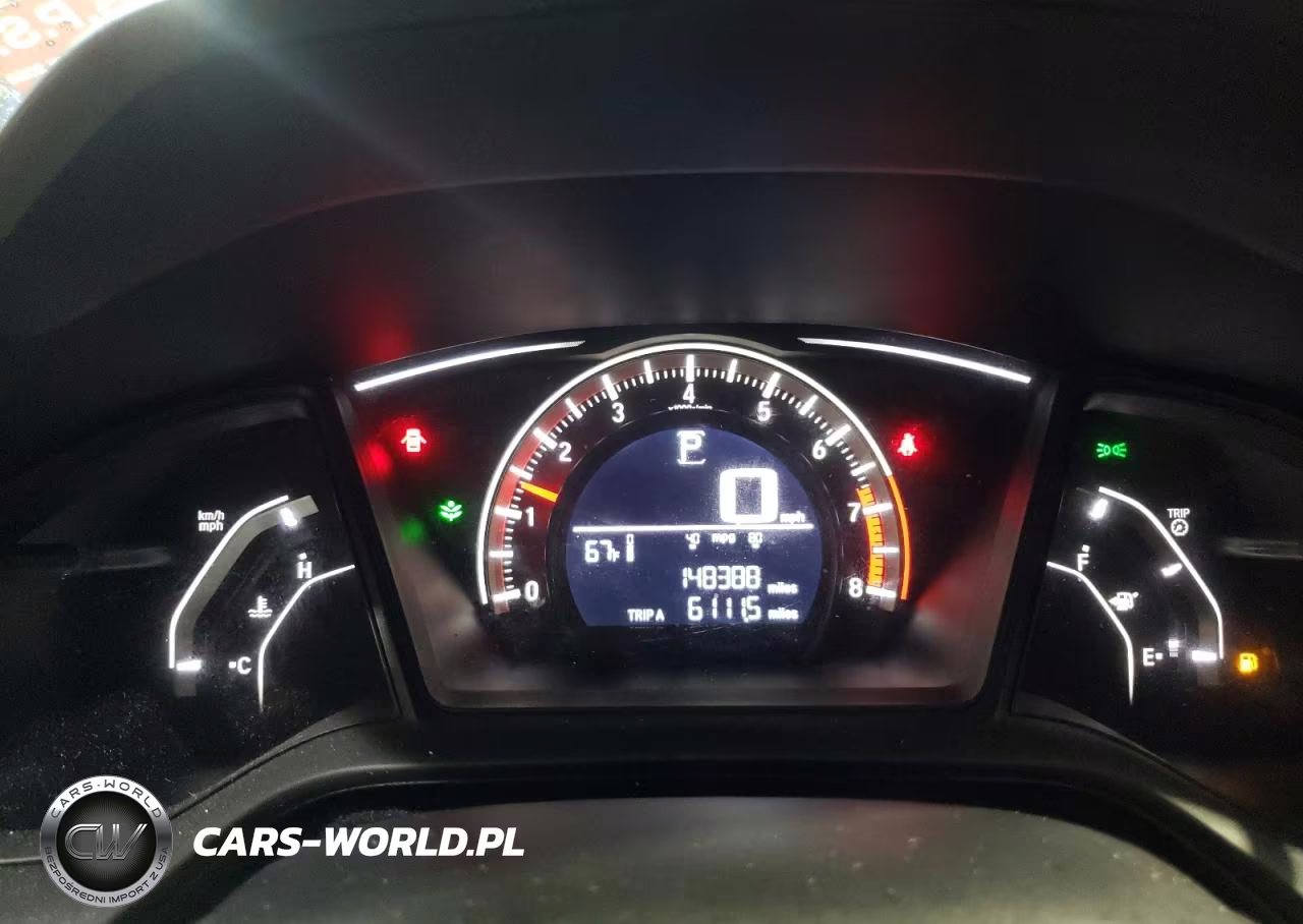 2016 Honda Civic Lx VIN:19XFC2F50GE083091 - 9