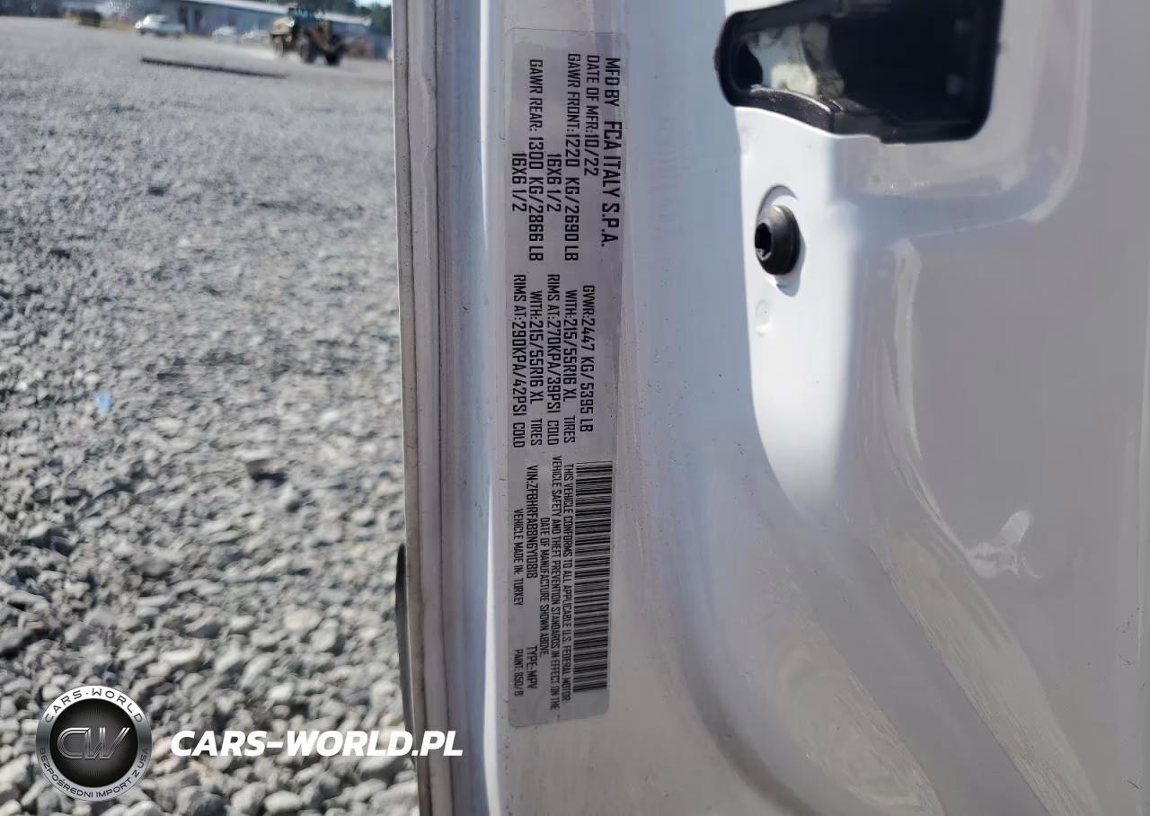 2022 Ram Promaster City Tradesman VIN:ZFBHRFAB8N6Y10818 - 12