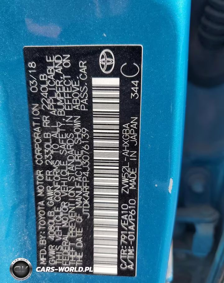 2018 Toyota Prius Prime VIN:JTDKARFP4J3076139 - 13