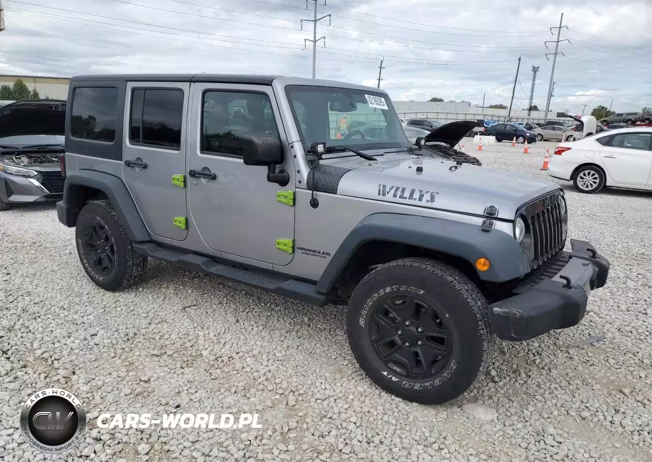 2017 Jeep Wrangler Unlimited Sport VIN:1C4BJWDG5HL582249 - 4