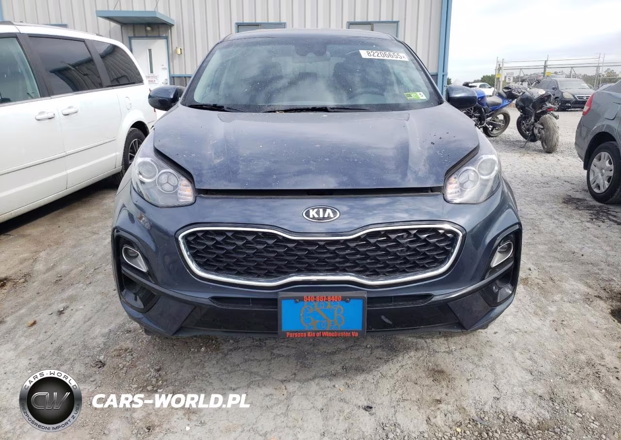 2021 Kia Sportage Lx VIN:KNDPMCAC5M7913931 - 5