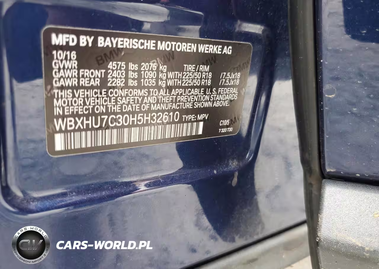 2017 BMW X1 Sdrive28I VIN:WBXHU7C30H5H32610 - 13
