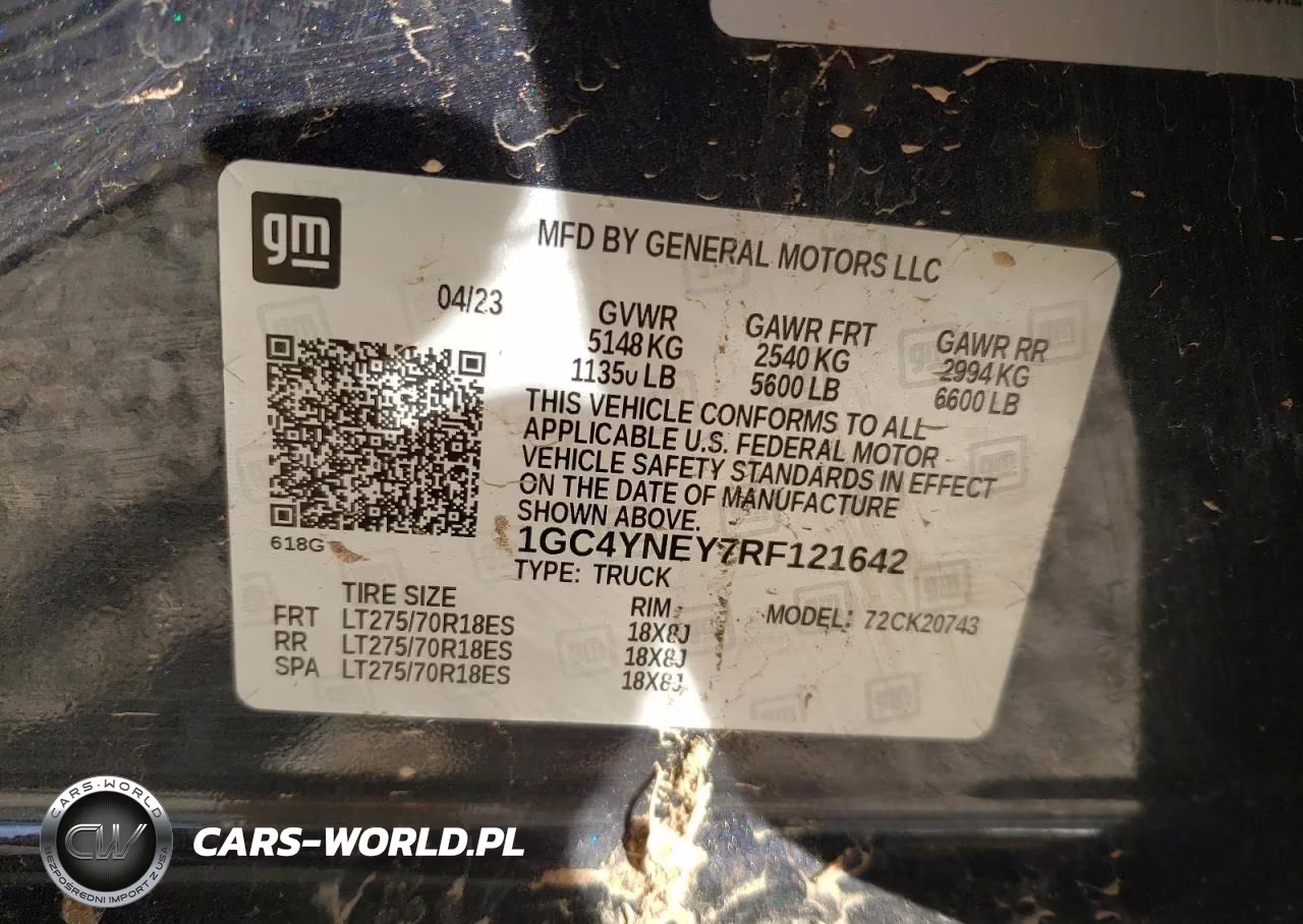 2024 Chevrolet Silverado K2500 Heavy Duty Lt VIN:1GC4YNEY7RF121642 - 12