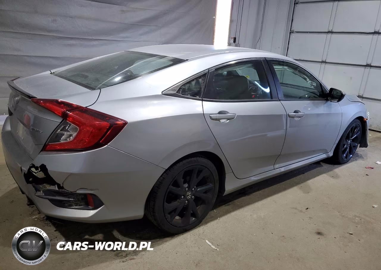2020 Honda Civic Sport VIN:2HGFC2F81LH574294 - 3