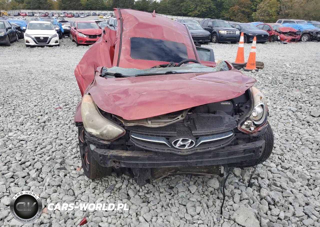 2011 Hyundai Elantra Limited VIN:KMHDH4AE6BU169085 - 5